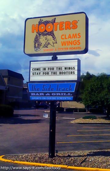 Hooters sign generator