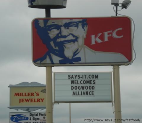 KFC sign generator
