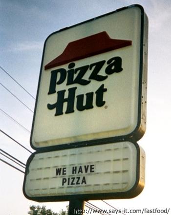 Pizza Hut sign generator