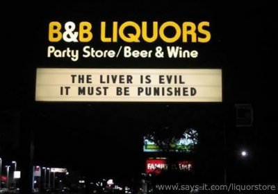 liquor store sign generator